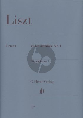 Liszt Valse Oubliée No.1 Piano (edited by Peter Jost)