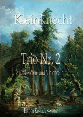 Kleinknecht Trio No.2 2 Flöten und Violoncello (B.c.)