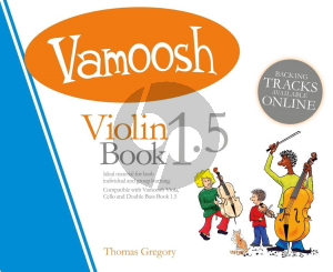 Gregory Vamoosh Violin Book 1.5 Book with Audio Online