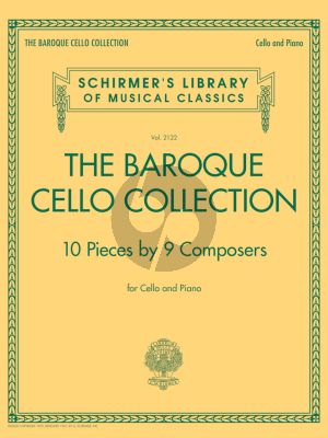 Album The Baroque Cello Collection Violoncello-Piano (10 Pieces by 9 Composers)