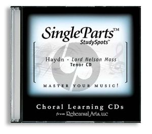 Haydn Lord Nelson Mass (Latin) Tenor CD (Single Parts)