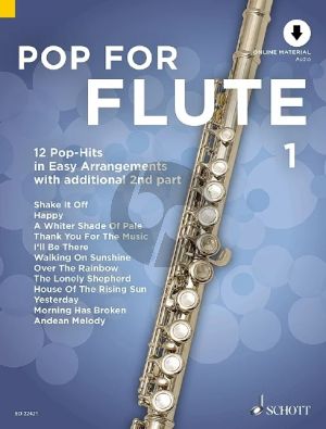 Pop For Flute (12 Pop-Hits in Easy Arrangements) Vol.1 1-2 Flutes