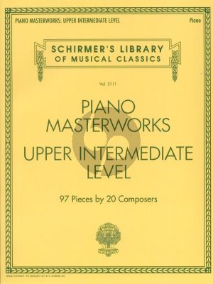 Piano Masterworks - Upper Intermediate Level