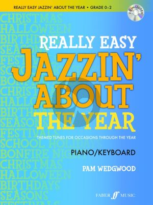 Wedgwood Easy Jazzin’ About the Year Piano or Keyboard (Bk-Cd)