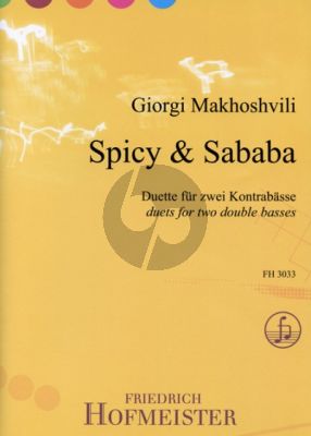 Makhoshvili Spicy & Sababa 2 Kontrabässe (Part./Stimmen)