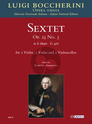 Boccherini Sextet No.3 E-Major Op.23 No.3 (G.456)