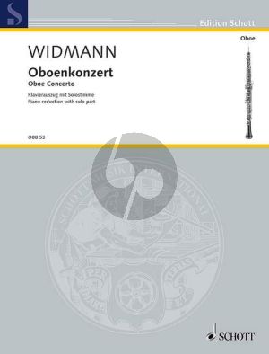 Widmann Concerto Oboe-Orch. (piano red. by Erich Hermann)