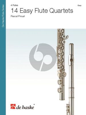 Proust 14 Easy Flute Quartets (Score/Parts)