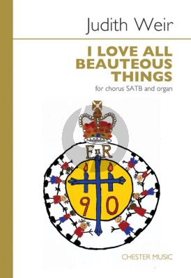 Weir I Love All Beauteous Things SATB-Organ