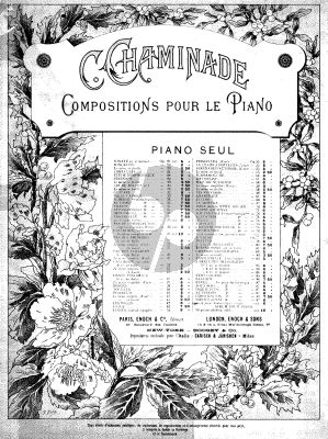 Chaminade Six Pièces Humoristiques Op.87 pour piano