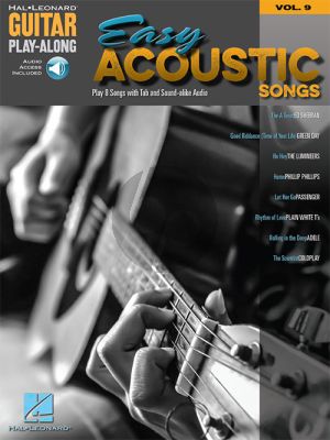 Easy Acoustic Songs (Guitar Play-Along Series Vol.9)