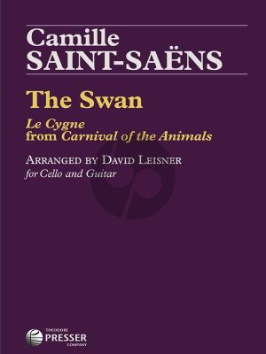 Saint-Saens The Swan (from Carnival of the Animals) Violoncello-Guitar (Leisner)