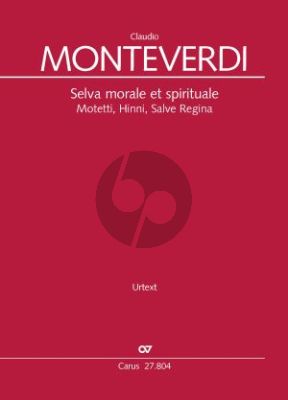 Monteverdi Selva morale et spirituale. Motetti, Hinni, Salve Regina