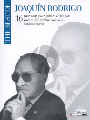 Rodrigo Best of Rodrigo Guitar (edited by Frederic Zigante)