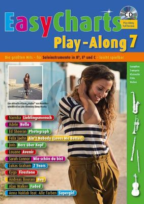 Easy Charts Play-Along Vol.7 (all C.-Bb.-Eb. Instr) (Bk-Cd)