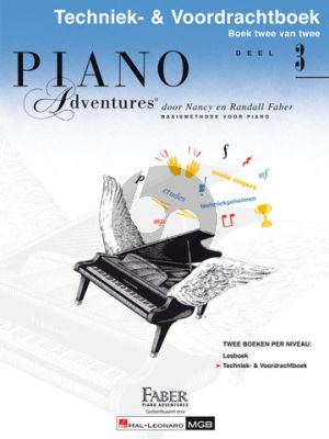 Piano Adventures Techniek- & Voordrachtboek 3 Nederlandse editie