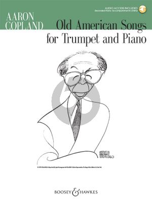 Copland Old American Songs Trumpet and Piano (Book with Audio online)