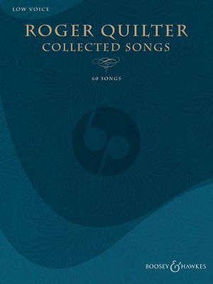 Quilter Collected Songs (60 Songs) Low Voice-Piano