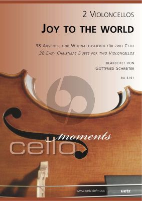 Joy to the World (38 der schonsten und interesantesten Weihnachtslieder) 2 Violoncellos