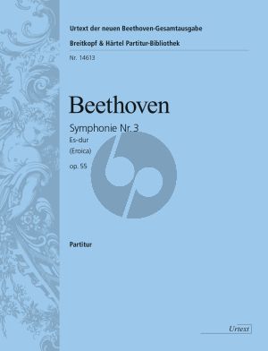 Beethoven Symphony No.3 in Eb Op.55 Full Score (Eroica) (edited by Bathia Churgin)