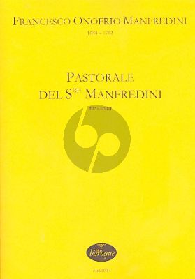 Manfredini Pastorale Cembalo oder Orgel