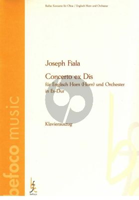 Fiala Concerto ex Dis Es-Dur fur Horn oder Englisch Horn und Orchester Klavierauszug