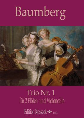 Baumberg Trio Op.1 No.1 2 Flöten-Violoncello[Fagott)