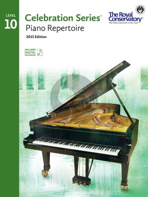 Celebration Series Piano Repertoire Vol.10 Book with Audio online