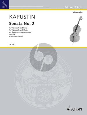 Kapustin Sonata No.2 Op.84 Violoncello-Piano