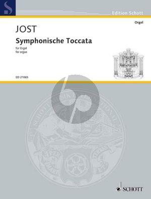 Jost Symphonische Toccata Organ