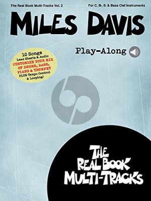 Miles Davis Play-Along (Real Book Multi-Tracks Vol.2) (all C.-Bb.-Eb. and Bass clef Instr.) (Book with Audio online)