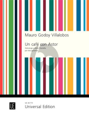 Godoy Villalobos Un café con Astor for 2 Guitars (Homenaje a Astor Piazzolla)