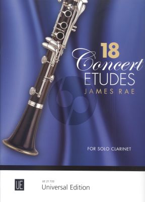 Rae 18 Concert Etudes for Clarinet