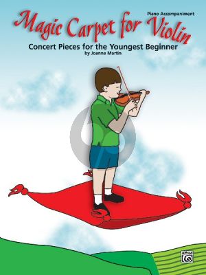 Martin Magic Carpet for Violin (Concert Pieces for the Youngest Beginner) (Piano Accompaniment)