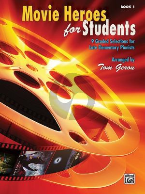 Gerou Movie Heroes for Students Vol.1 Piano