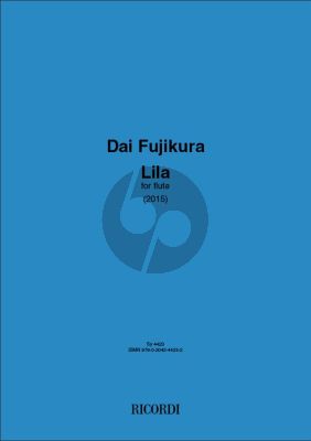 Fujikura Lila (2015) Flute solo