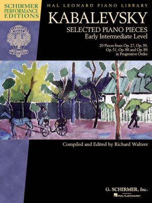 Kabalevsky Selected Piano Pieces (20 pieces from Op.27, Op.39, Op.51, Op.88, and Op.89 in progressive order)