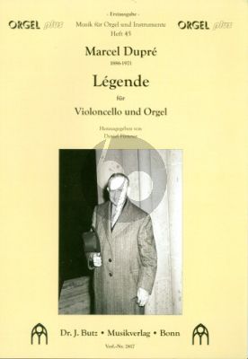 Dupre Legende Violoncello-Orgel (ed. Daniel Fütterer)