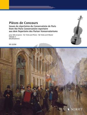 Pièces de Concours from the Paris Conservatoire Repertoire Vol.3 Viola-Piano (edited by Jutta Puchhammer)
