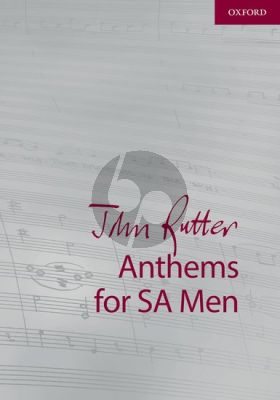 Anthems for SA-Men Vocal Score