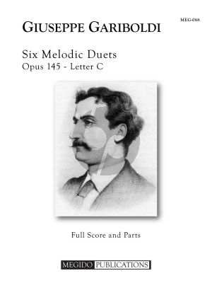 Gariboldi 6 Melodic Duets Op.145 Letter C 2 Flutes (Score/Parts)