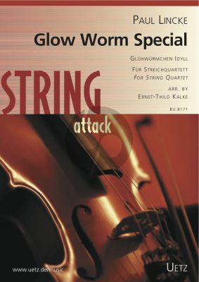 Lincke Glow Worm Special 2 Vi.-Va.-Vc. (Score/Parts) (transcr. E.T. Kalke)