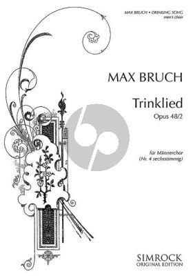 Bruch Trinklied Op.48 No.2 TTBB (div.)