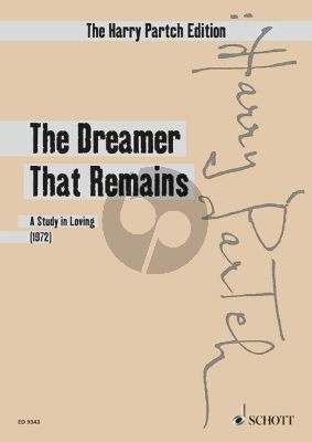 Partch The Dreamer that Remains (A Study in Loving) Speakers-Singers and Orchestra Study Score