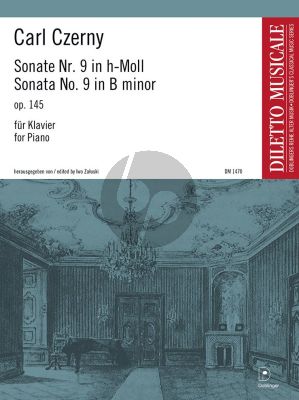 Czerny Sonate No.9 h-Moll Op.145 Klavier (ed. Iwo Zaluski)