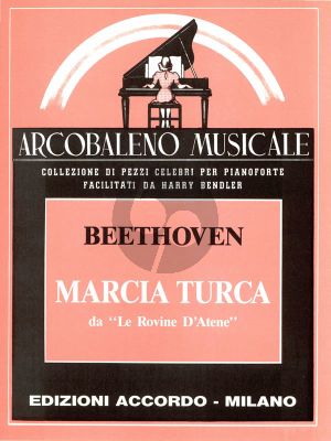 Beethoven Marcia Turca (from Ruine von Athen Op.113) Piano solo (transcr. Harry Bendler)