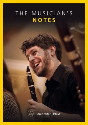 The Musician's Notes Bärenreiter Notebook "Clarinet"