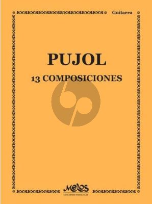 Pujol 13 Composiciones Guitar