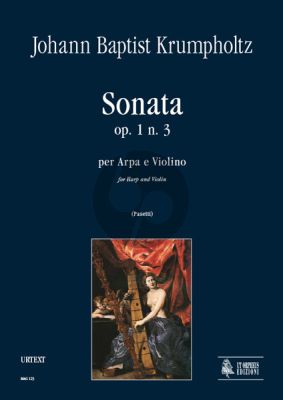 Krumpholtz Sonata Op.1 No.3 for Harp and Violin (Score/Parts) (edited by Anna Pasetti)