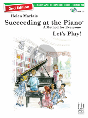 Marlais Succeeding at the Piano Lesson & Technique Book 1B (Bk-Cd) (2nd edition)